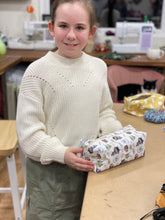 Load image into Gallery viewer, Mum/Child Pencil Case/cosmetic bag Sewing Workshop