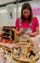 Load image into Gallery viewer, ADULT 'Lucky Black Cat Pumpkin'  Sewing and Needle Felting Workshop