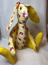 Load image into Gallery viewer, A sewing kit that includes everything you need to make your very own cute fabric rabbit, with step by step photo instructions.
