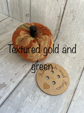 Load image into Gallery viewer, Fabric Pumpkins