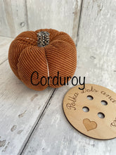 Load image into Gallery viewer, Fabric Pumpkins