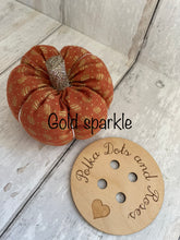 Load image into Gallery viewer, Fabric Pumpkins