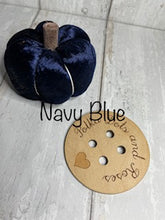 Load image into Gallery viewer, Set of 3 Velvet Pumpkins