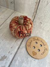 Load image into Gallery viewer, Fabric Pumpkins
