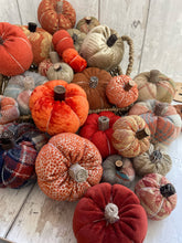 Load image into Gallery viewer, Fabric Pumpkins
