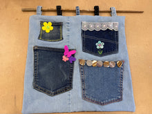Load image into Gallery viewer, Upcycled Jeans Hanging organiser Sewing Workshop
