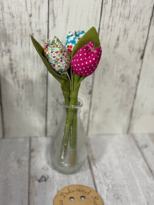 Set of 3 tulips