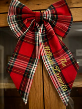Load image into Gallery viewer, Oversized Velvet Personalised Bow
