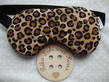 Load image into Gallery viewer, My Eye Masks are ideal for helping you relax - whether that&#39;s whilst sleeping, napping or during meditation/yoga.  They have a patterned (personalised) front with a gorgeously soft velvet back. There are three layers of padding inside so are so gentle against your eyes. I use wide elastic so they don&#39;t slip and also don&#39;t dig in.  I usually add lavender between the stuffing - lavender is a natural relaxant and also smells pretty amazing! But I know not everyone likes it - so this is optional.  These can be 
